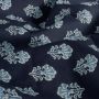 Katoen batik fantasie symbool blauw