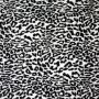 Double soft fleece witte panter