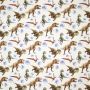 Katoen poplin Jurassic World dinos
