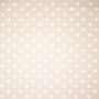 Katoen poplin polka stippen beige