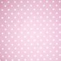 Katoen poplin polka stippen oud-roze