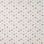 Tricot stof met hartje + goud