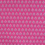 Katoen Combi Folk Garden Hearts fuchsia