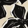 Geweven Viscose Linnen creme 