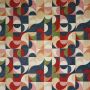 Gobelinstof Retro Organic rood