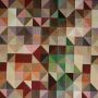 Gobelinstof Retro Blokken beige