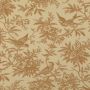 Katoen Poplin Stof Vogel camel