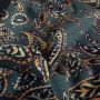 Punta di Roma print paisley petrol