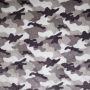 Double Soft Fleece Camouflage grijs
