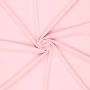 Geweven stretch bamboe stof pastel roze