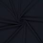 Geweven stretch bamboe stof marine blauw