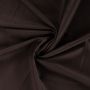 Heavy double Suede Stretch donkerbruin