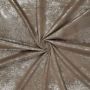 Metallic Suede stretch zilver bruin