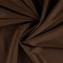 Double Suede Stretch chocolade bruin