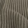Ribcord Velours Stof taupe