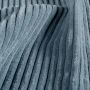 Ribcord Velours Stof raf blauw