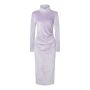 Burda patroon Midi-jurk met draperie 5684