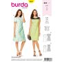Burda patroon 6627 maat 34 t/m 44
