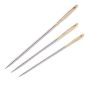 PRYM Borduurnaalden staal met punt 24 0,80x37mm zilverkleurig 125553