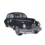 Appl. Antiek Auto Zwart