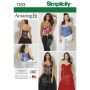 Simplicity patroon 1183 maat 36 t/m 44