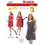 Simplicity patroon 1356 maat 32 t/m 40