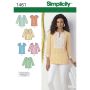 Simplicity patroon 1461 maat 38 t/m 46