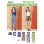 Simplicity patroon 1887 maat 42 t/m 50