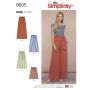 Simplicity patroon 8605 maat 32 t/m 50