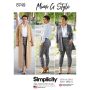 Simplicity patroon 8749 maat 48 t/m 56