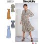 Simplicity patroon 8872 maat 38 t/m 46