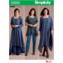 Simplicity patroon 8960 maat 32 t/m 40