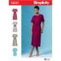 Simplicity patroon 8981 maat 40 t/m 48