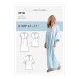 Simplicity patroon 9102 maat 42 t/m 50