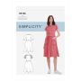 Simplicity patroon 9136 maat 32 t/m 40