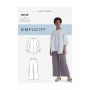 Simplicity patroon 9149 maat 44 t/m 52