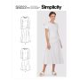 Simplicity patroon 9222 maat 32 t/m 40