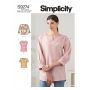 Simplicity patroon 9274 maat 32 t/m 40