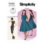 Simplicity patroon 9286 maat 32 t/m 40
