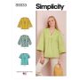 Simplicity patroon 9333 maat 42 t/m 50