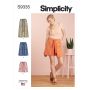 Simplicity patroon 9335 maat 32 t/m 40