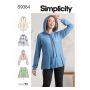 Simplicity patroon 9384 maat 32 t/m 40