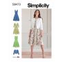 Simplicity patroon 9473 maat 42 t/m 50