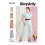Simplicity patroon 9479 maat 32 t/m 40