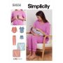 Simplicity patroon 9556 maat 32 t/m 50