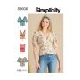 Simplicity patroon 9606 maat 32 t/m 40