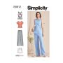 Simplicity patroon 9612 maat 40 t/m 48