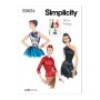 Simplicity patroon 9634 maat 32 t/m 40