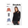 Simplicity patroon 9679 maat 38 t/m 46