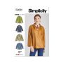 Simplicity patroon 9681 maat 36 t/m 44